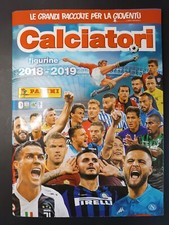 album figurine completo Panini CALCIATORI 2018-19 con due bustine omaggio