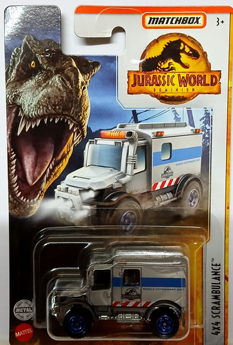 Matchbox jurassic world x 4 - matchbox, -4