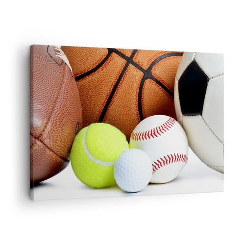 Quadro tela 70x50cm calcio - quadro,