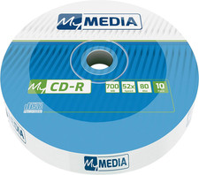 CD-R, 700 MB - 52X Velocità