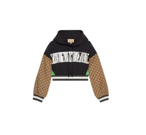 Gucci color block felpa - block, donna