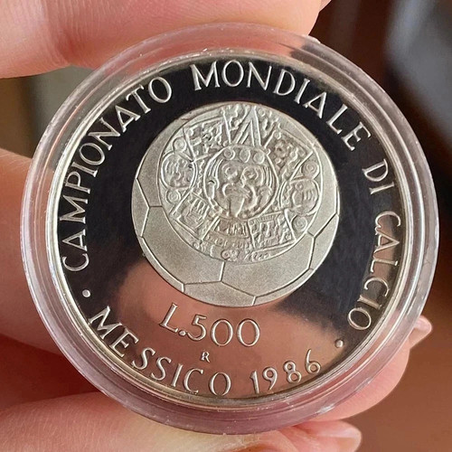 500 lire 1986 messico mondiali - 500,