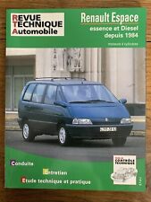 Revue Technique RENAULT ESPACE essence et diesel depuis 1984 moteurs 4 cylindres