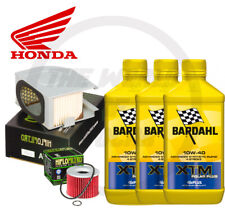 KIT TAGLIANDO HONDA CB/350/400/FOUR BARDAHL XTM SYNT 10W40 FILTRO OLIO ARIA MOTO