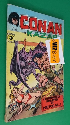Conan kazar 4 - e, editoriale