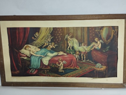 Antica stampa cornice - antica,