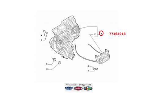 Originale fiat 77363918 - originale,