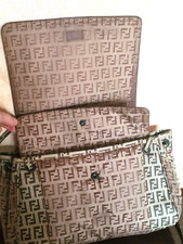 Fendi borsa tracolla zucca monogramma