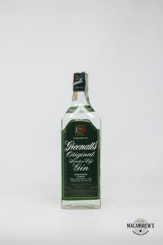 London dry gin greenall - gin, greenall's