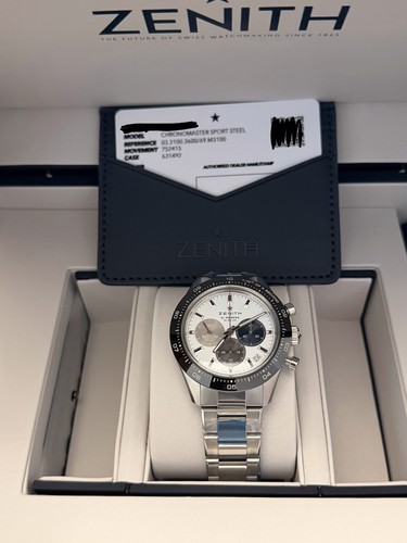 Nuovo zenith chronomaster - nuovo,