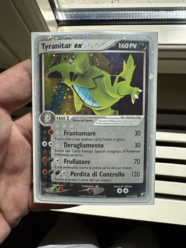 Tyranitar 111 115 holo - ex, ex