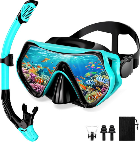 Maschera snorkeling panoramica - maschera,