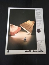 1979 LAMPADE ARTEMIDE PICCOLO CIRCO DESIGN MARIO BELLINI VINTAGE AD PUB