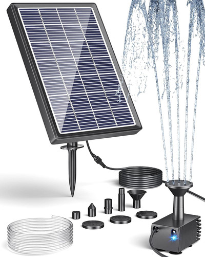 Pompa solare per laghetto - pompa,