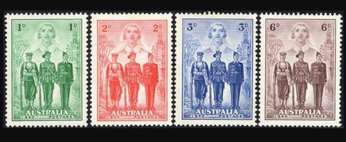 Australia sg196 199 1940 forze - sg196/199,