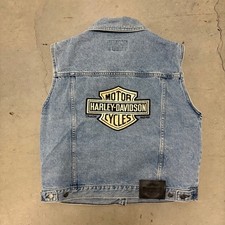 Harley davidson gilet denim - gilet,