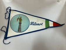 Vintage Milano Italy Flag