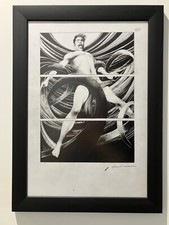 Tavola originale Splash Page Corrado Roi firmata per Dylan Dog 445 “Xenon”