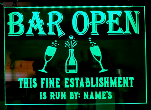 Insegna bar personalizzata - insegna,
