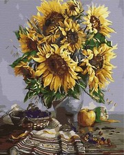 Dipinto con numeri cornice in