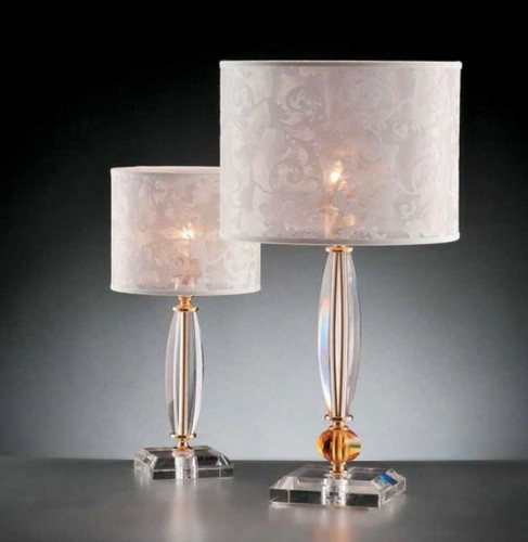 Lume luce cristallo oro con - lume,