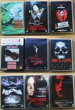 DARIO ARGENTO  lotto 9 dvd  (  4 MOSCHE - PROFONDO ROSSO - SUSPIRIA - ecc...)