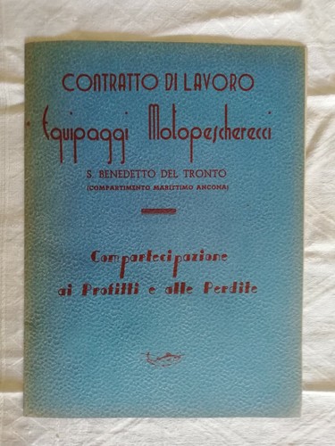 Contr lavoro motopescherecci - contr.,