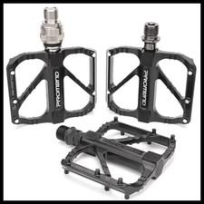 COPPIA PEDALI BICI ALLUMINIO BICICLETTA MTB MOUNTAIN BIKE ANTISCIVOLO FLAT 9/16"