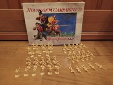 MODELLISMO MINIATURE BRITISH INFANTRY HOUSE OF CAMPAIN COMPLETO ORIGINALE USATO