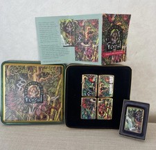 Accendino ad olio Zippo U.S.A. MISTERI DELLA FORESTA Set di 5