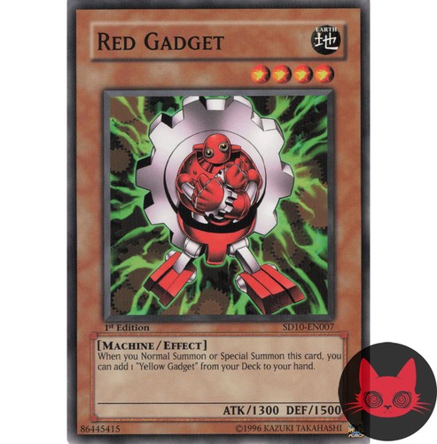 Yugioh red gadget - red, sd10-en007