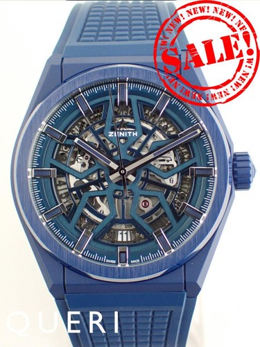 Zenith defy ceramica blu - defy,