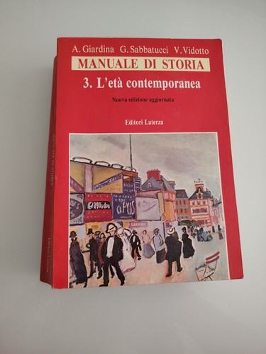 Manuale storia 3 - manuale, di