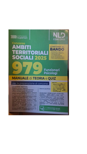 Manuale concorso funzionari - concorso,