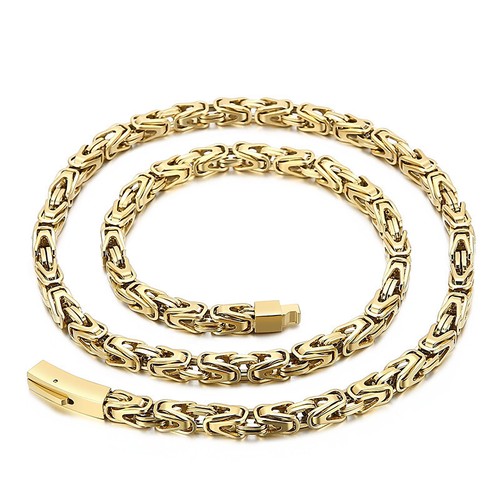 Collana hip hop uomo - hip-hop, acciaio