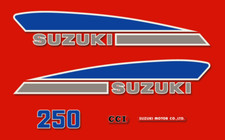 SUZUKI TS250 1974 - Kit déco