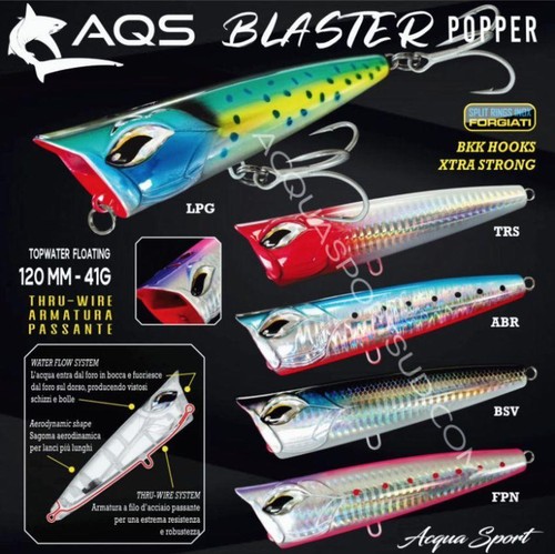 Popper spinning aqs blaster - popper,