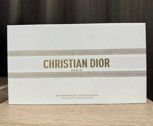 Dior rouge minaudiere clutch - rouge,