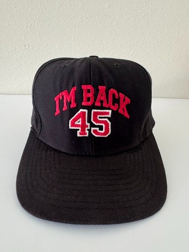 Cappellino nero back 45 - "i'm, 45"