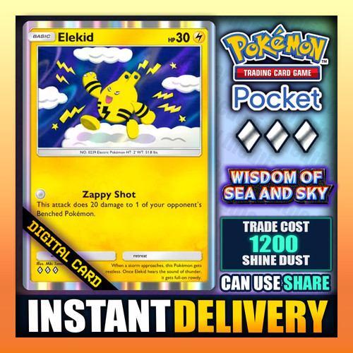 Pokemon tcg pocket elekid - pocket,