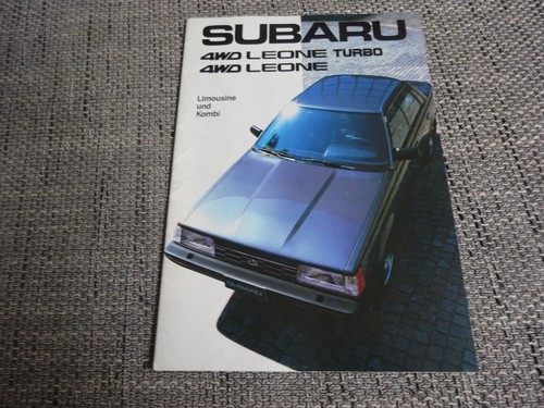 Subaru leone turbo 4wd - subaru,