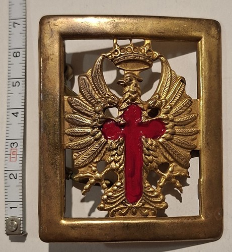 Fibbia militare ottone - fibbia,
