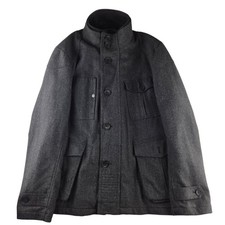 Hampton Collection Giacca Misto Lana Uomo XL Woolrich Style Utility Coat Ottime Condizioni