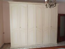 Camera da letto matrimoniale usato in stile classico NOCE SCURO-PANNA