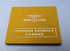 Breitling AVENGER SEAWOLF CHRONO ANLEITUNG MANUAL INSTRUCTIONS 説明書 Instrucciones