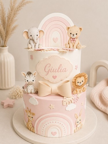 Torta scenografica bimba - torta,
