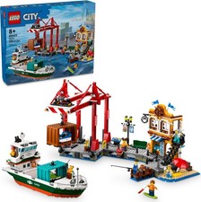LEGO 60422 City Porto Nave Merci NUOVO SIGILLATO MISB OVP NEW GRU HARBOUR BOAT