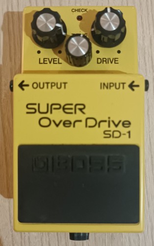 Pedale effetto overdrive per