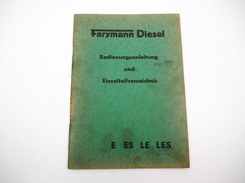Orig farymann diesel es - orig., le