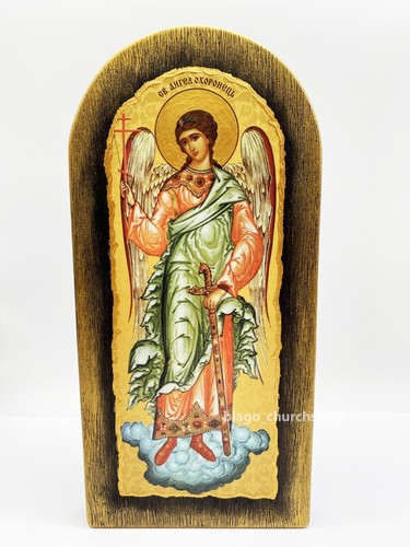 Antica icona ortodossa angelo